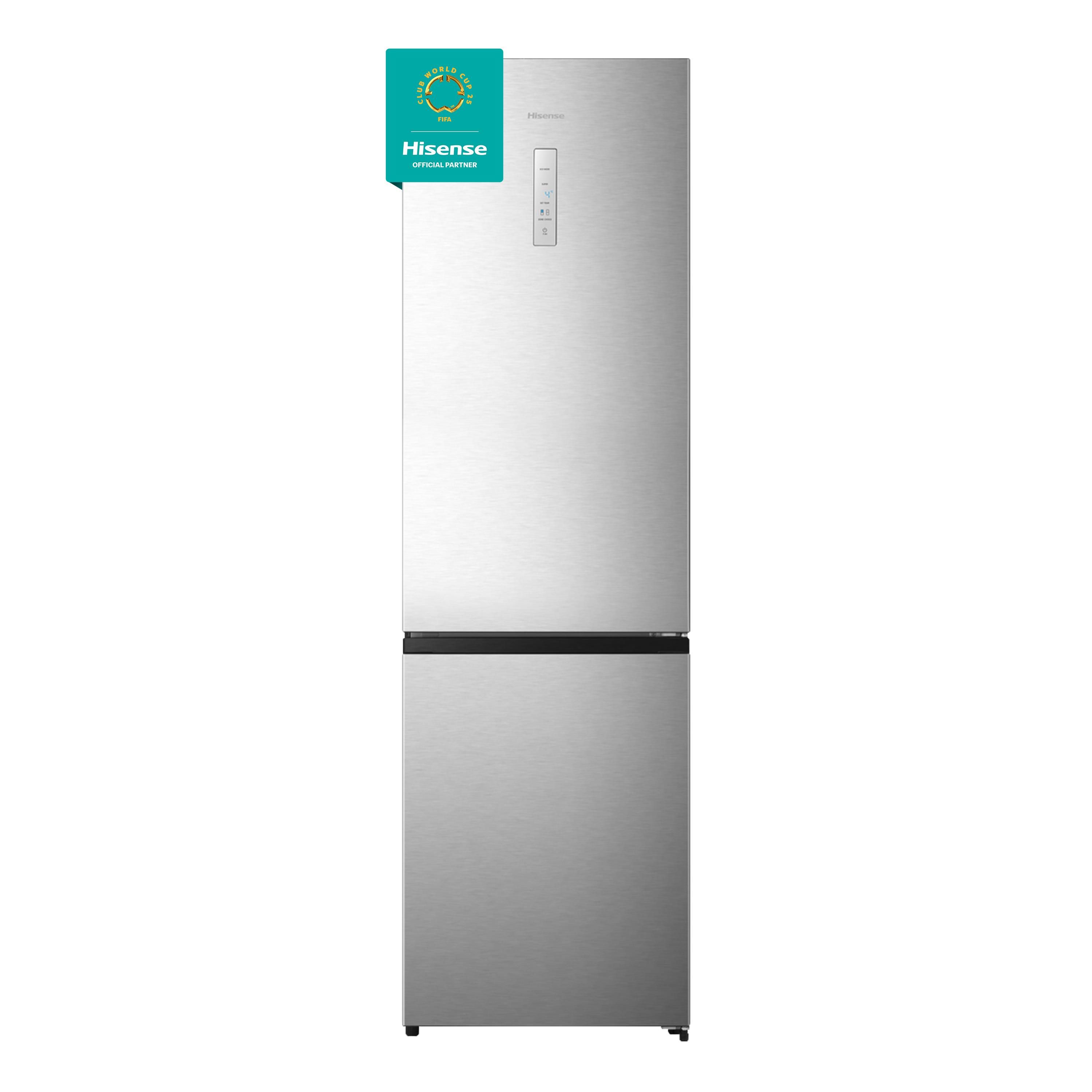 Hisense RB440N4ACD Frigorifero Combinato 336 Litri Classe D No Frost H 200 cm inox - Bomballa Hisense RB440N4ACD Frigorifero Combinato 336 Litri Classe D No Frost H 200 cm inox