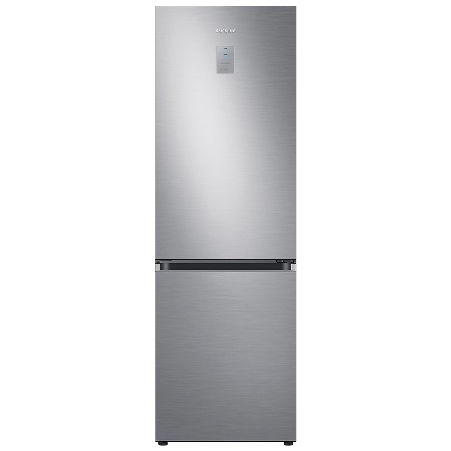 Samsung RB34C775CS9 Frigorifero Combinato EcoFlex AI 1.85mt 344 Litri Libera Installazione con Congelatore Rivestimento in Acciaio Inox Classe Energetica C