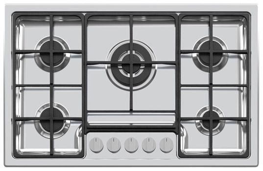 Foster 7058 072 Linea Marine Piano Cottura a Gas 5 Zone Acciaio inossidabile