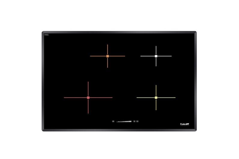 Foster 7332 240 Linea S4000 Induction Piano Cottura a Induzione 4 Zone 9 Livelli di potenza Powerboost Touch slider 80 cm Nero