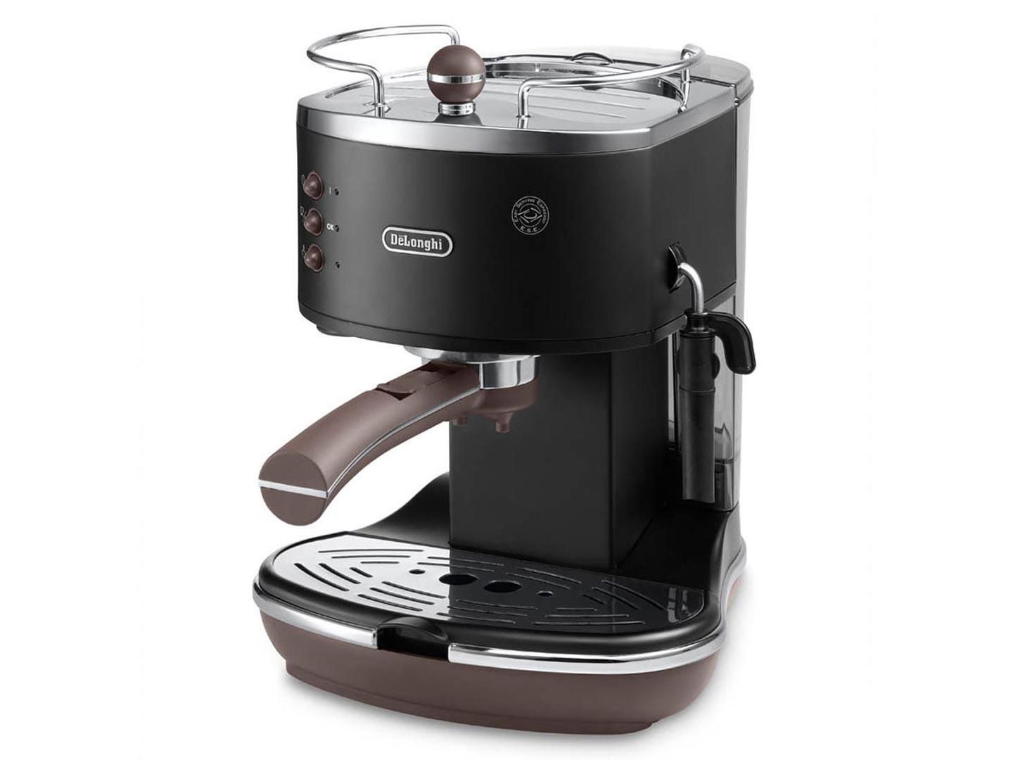 DeLonghi ECOV 311.BK Icona Vintage Maccchina da Caffe' Sistema Manuale Potenza 1100 W Capacita' 1