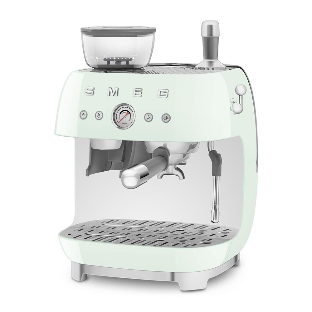 Smeg EGF03PGEU Macchina da Caffe' Espresso con Macina Caffe' Integrato Verde