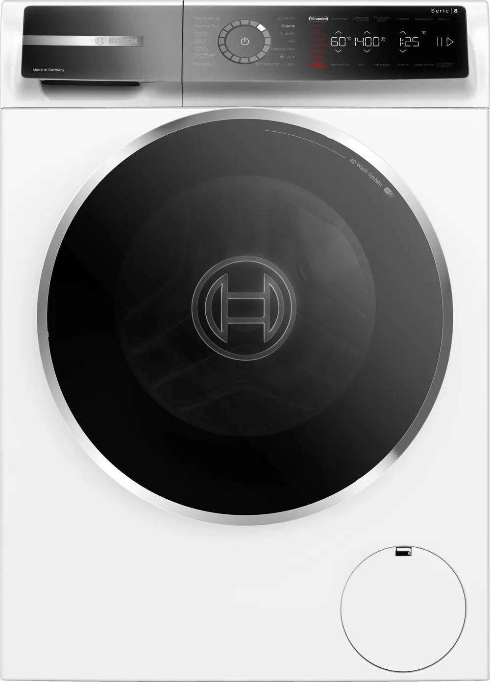 Bosch WGB24402IT Lavatrice 9 Kg Classe energetica A Profondità 59 cm Centrifuga 1400 giri Funzione Vapore Wi-Fi