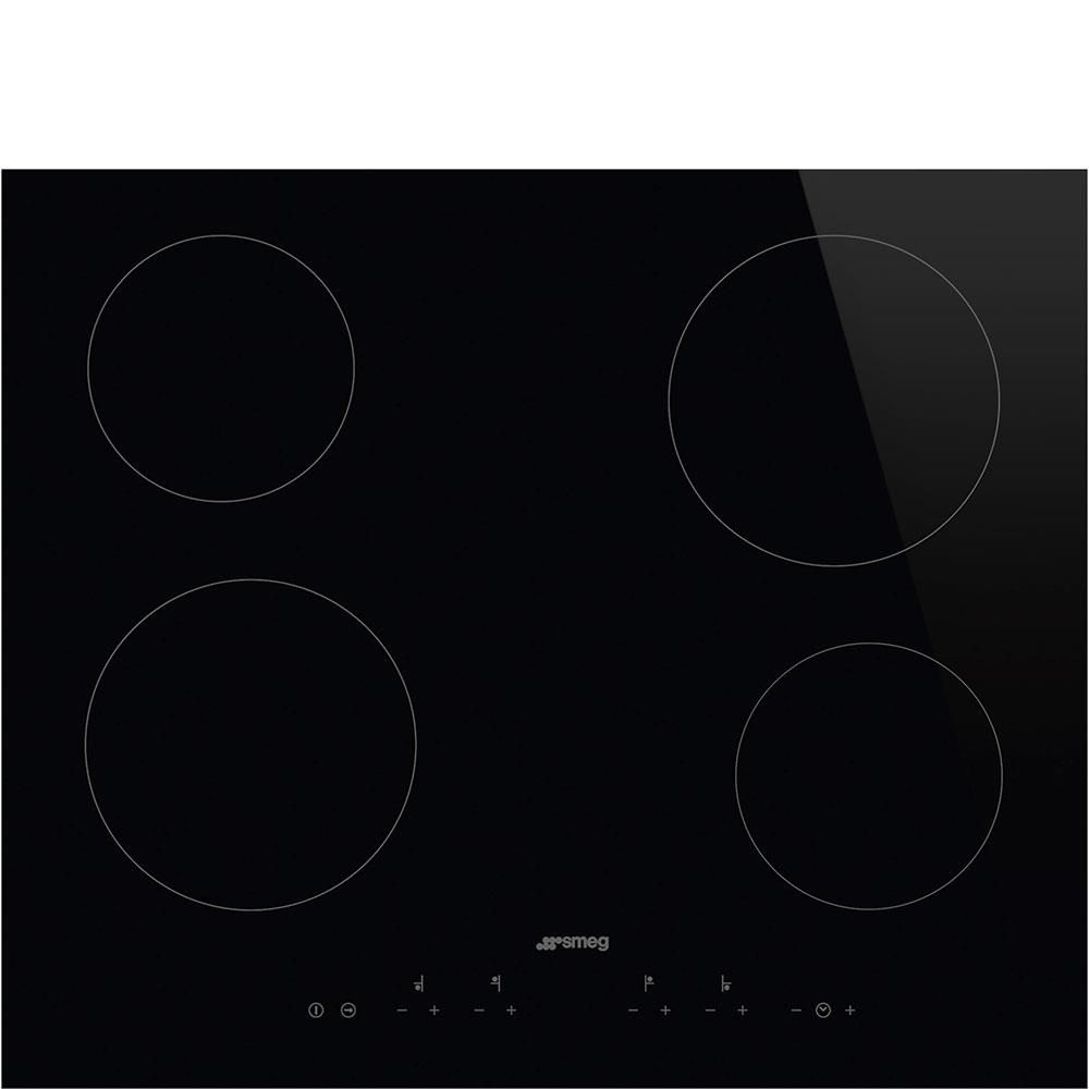 Smeg SE364TD Estetica Universale Piano Cottura a Induzione in Vetroceramica 4 Zone Touch Control 60 cm Nero