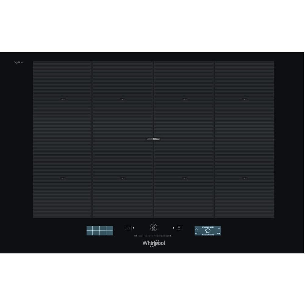 Whirlpool SMP 778 C/NE/IXL Piano Cottura ad Induzione 4 Zone 75 cm Nero