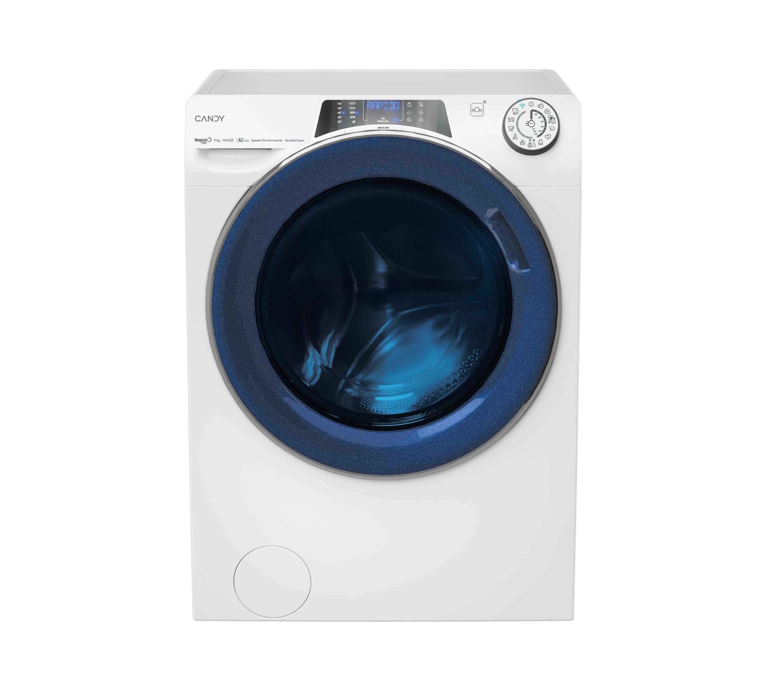 Candy RapidÓ PRO RP 496BWMUC8/1-S Lavatrice Caricamento frontale 9 kg 1400 Giri Classe A Bianco