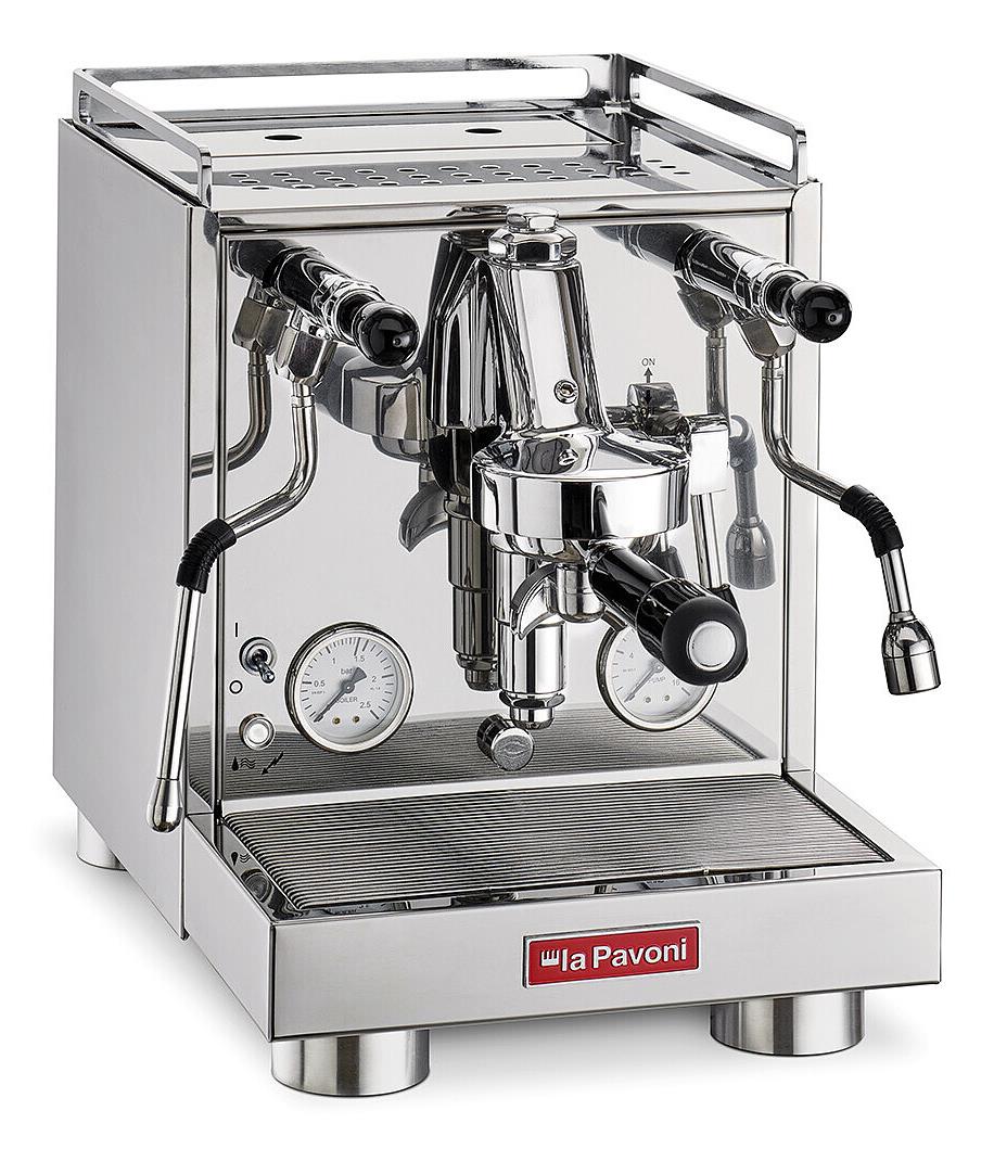 La Pavoni Macchina Espresso New Cellini Evolution Inox con Caldaia Professionale Integrata