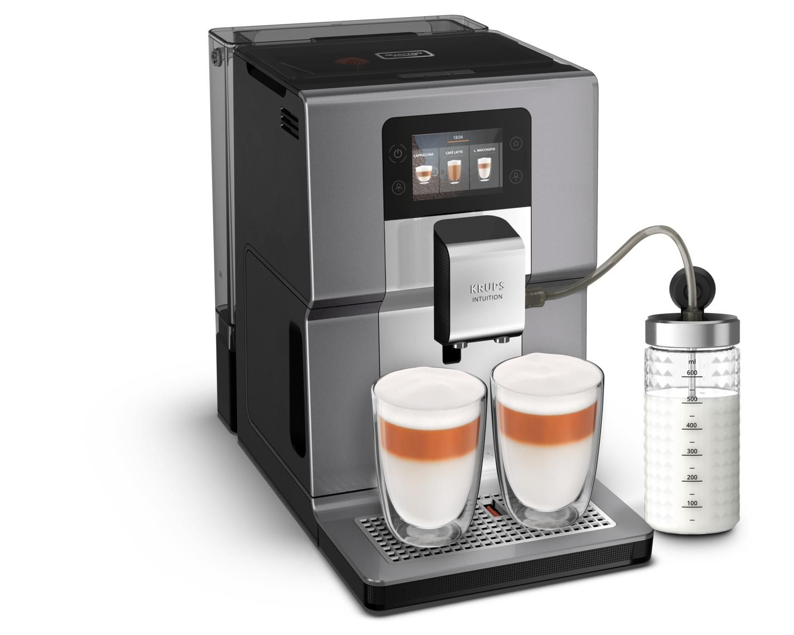 KRUPS EA 875 E Intuition Preference Macchina da Caffè Automatica con Personalizzazioni Avanzate e Tecnologia Intuitiva