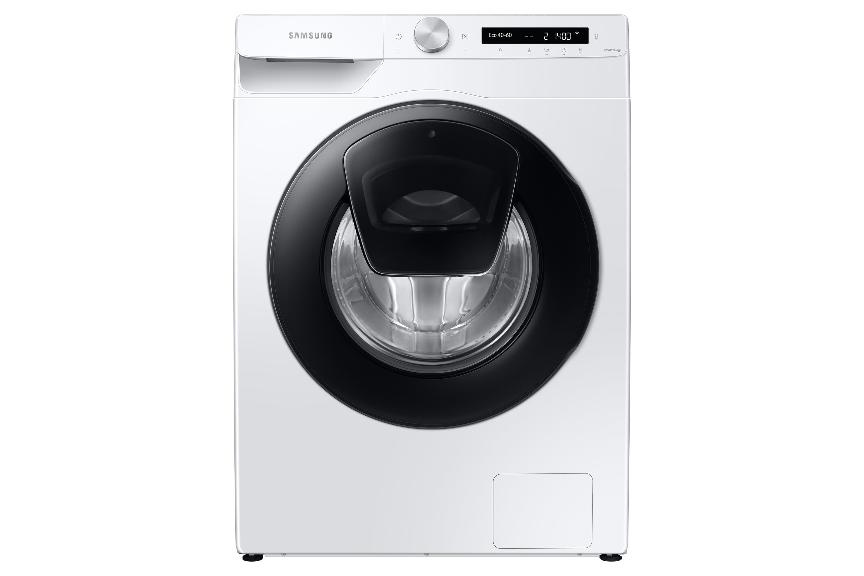 Samsung WW90T554DAW Lavatrice Libera installazione Carica Frontale Ai Control Addwash EcoBubble Classe Energetica A Capacita' di carico 9Kg Centrifuga 1400 Giri Motore Digital Inverter