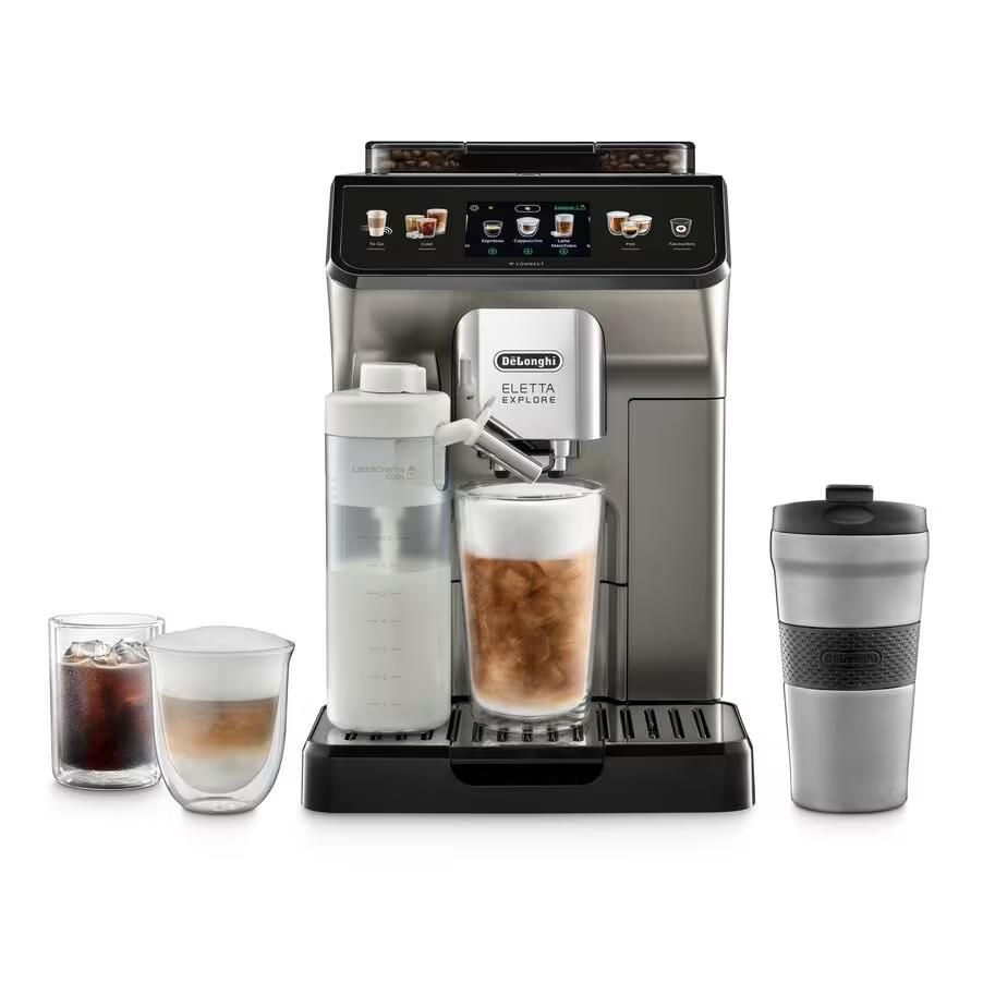 DeLonghi ECAM 450.86.T Eletta Explore Cold Brew Macchina per Caffe'