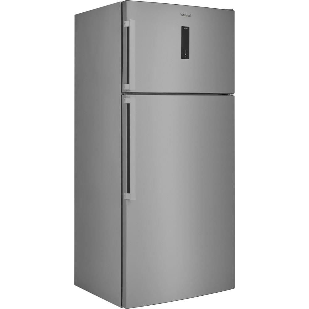 Whirlpool W84TE 72 X 2 Frigorifero Doppia porta Capacita' 587 Litri Classe Energetica E No Frost 186 cm Acciaio Inox