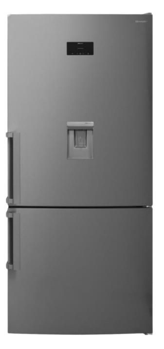 Sharp SJ-NBA35CHDIE Frigorifero Combinato 588 Litri Classe E No Frost colore Inox