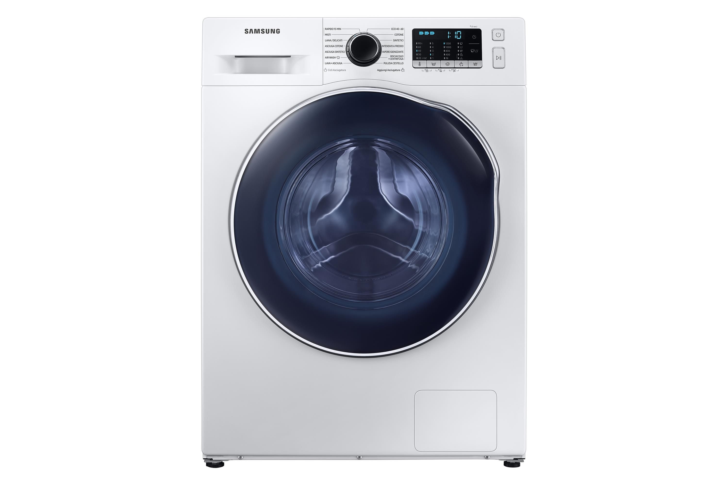 Samsung WD8NK52E0AW Lavasciuga Slim Classe energetica F Capacita' di carico 8/5 Kg Centrifuga 1200 giri Profondita' 45