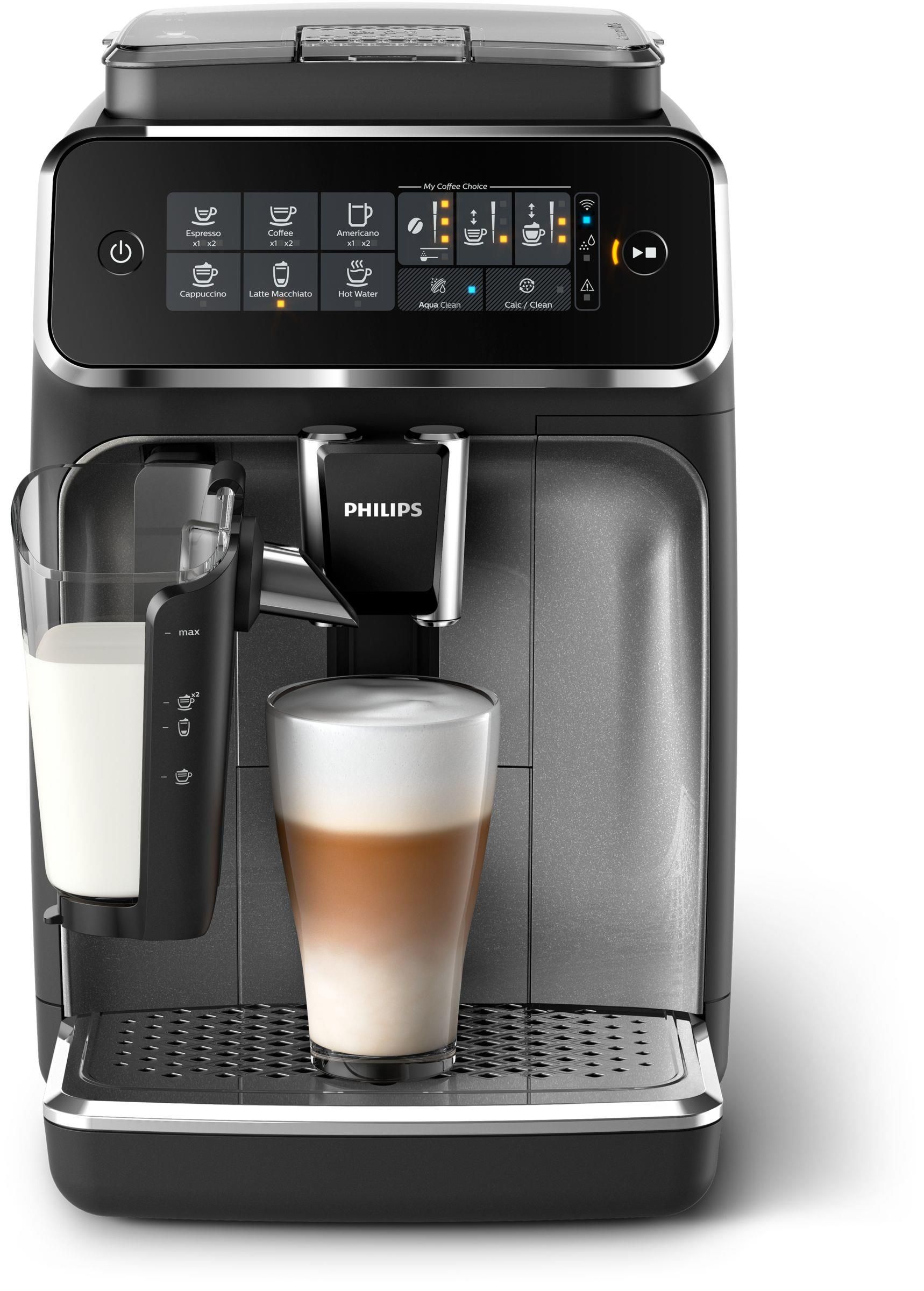 Philips 3200 Series Macchina Per Caffe Automatica Wi-Fi Montalatte LatteGo Nero