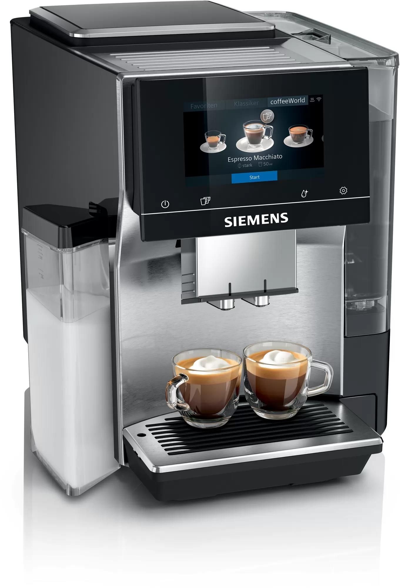 Siemens TQ707D03 Macchina per Caffe' Automatica Combi 2.4 Litri