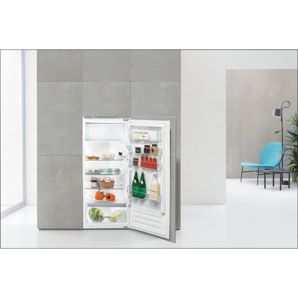Whirlpool ARG 71911 Frigorifero Monoporta da Incasso 189 Litri Classe Energetica F Acciaio Inossidabile