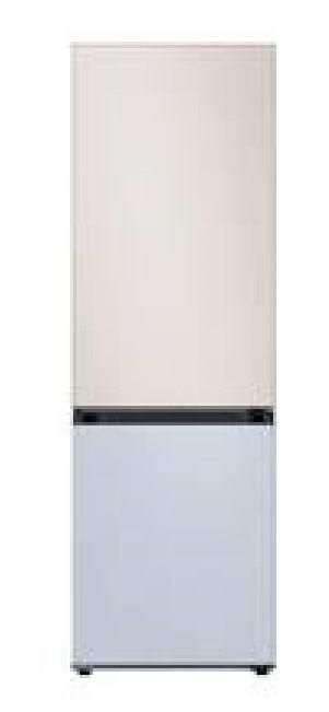 Samsung Bespoke F-RB34D153948 Frigorifero Combinato Libera installazione Capacità 390 litri classe D Colore Satin beige-satin Sky blue
