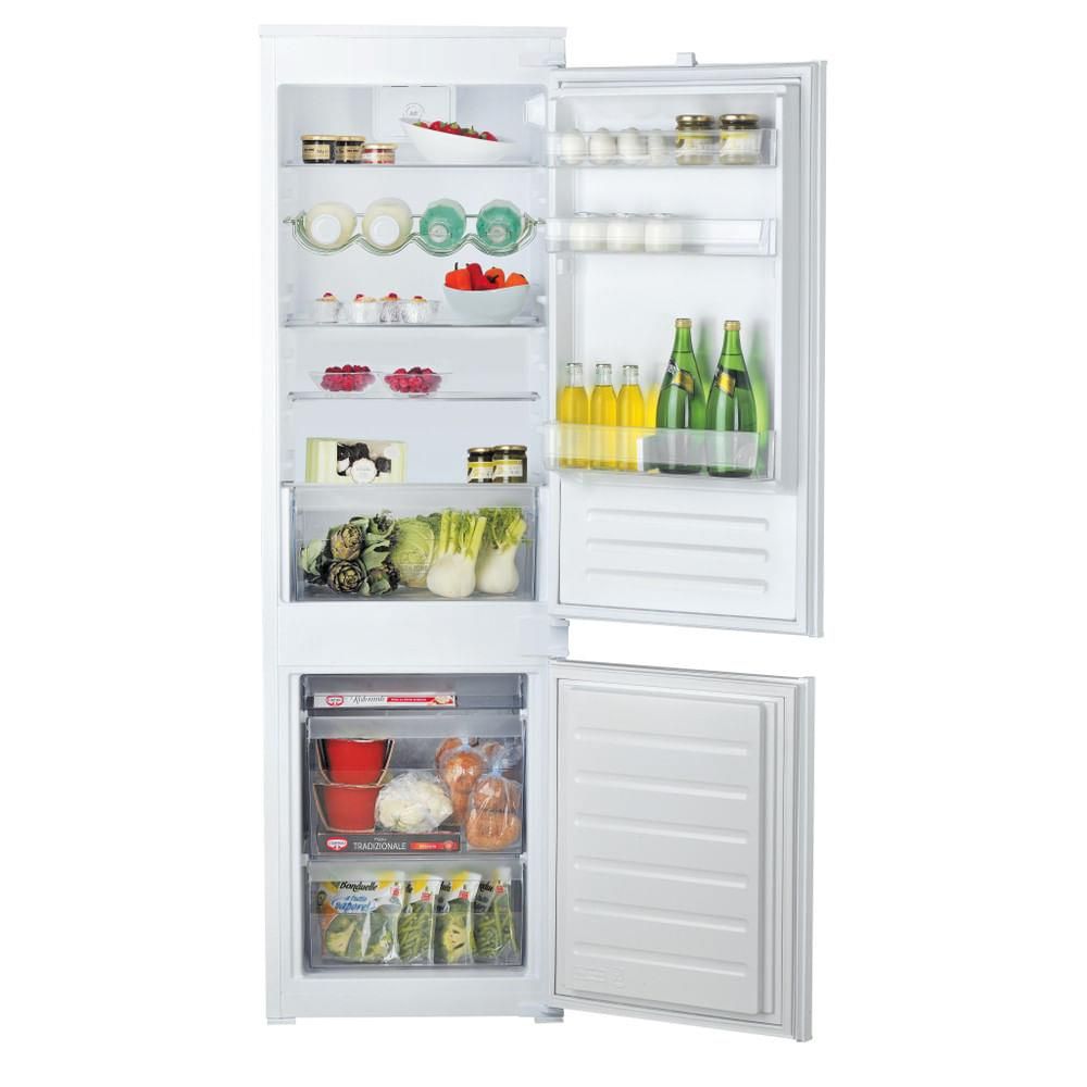 Hotpoint BCB 7030 D1 Frigorifero Combinato Capacità 273 Litri Classe Energetica F Ventilato Active Fresh 177 cm Bianco