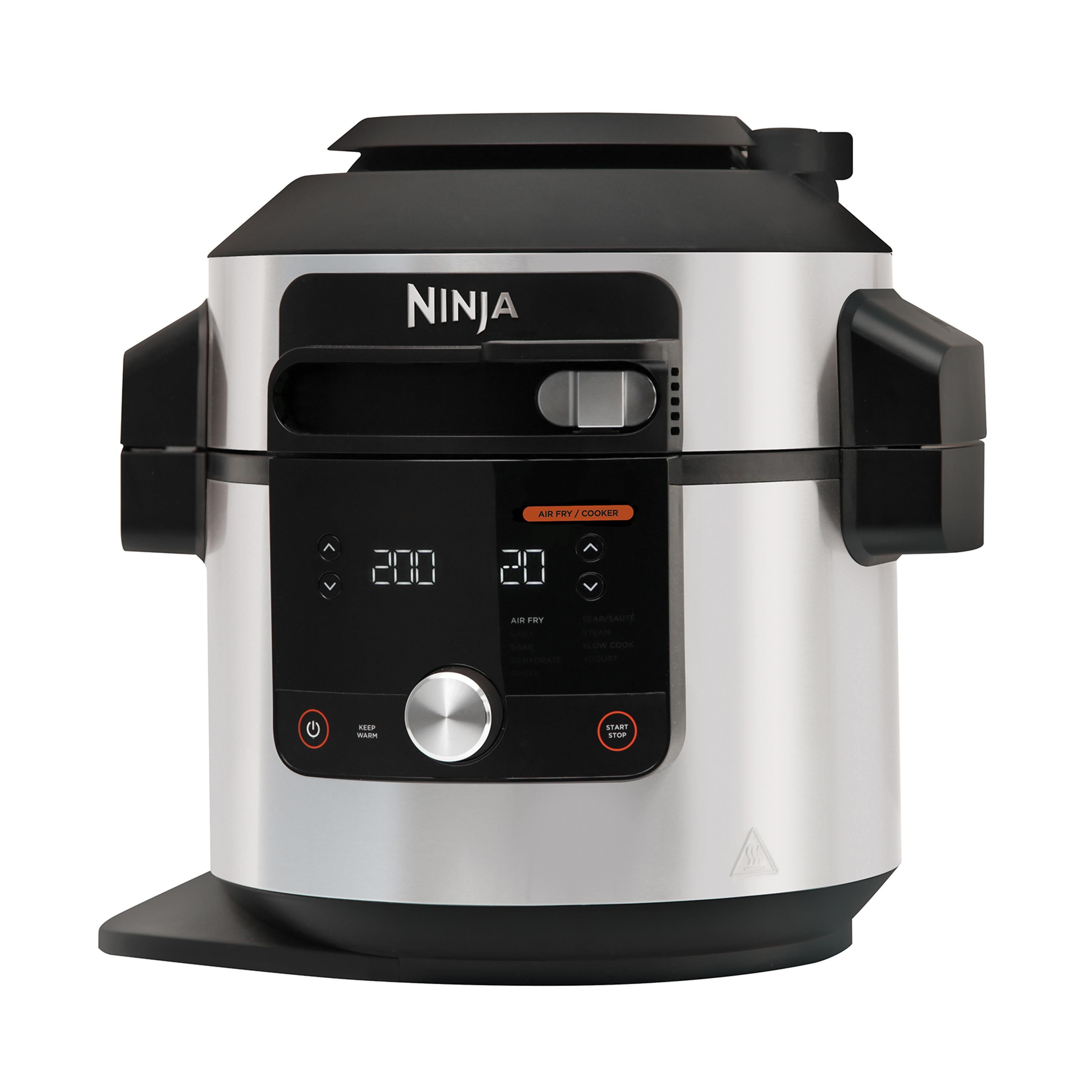 Ninja OL650EU Foodi MAX Multicooker Apparecchio Multi-Cottura 7.5 Litri 1760W Nero/Acciaio 12 Funzioni Inossidabile