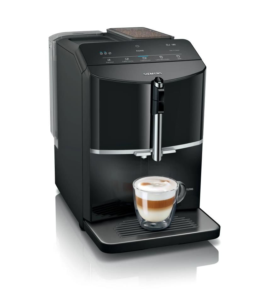 Siemens EQ.300 TF301E19 Macchina per Caffe' Automatica per Espresso 1.4 Litri