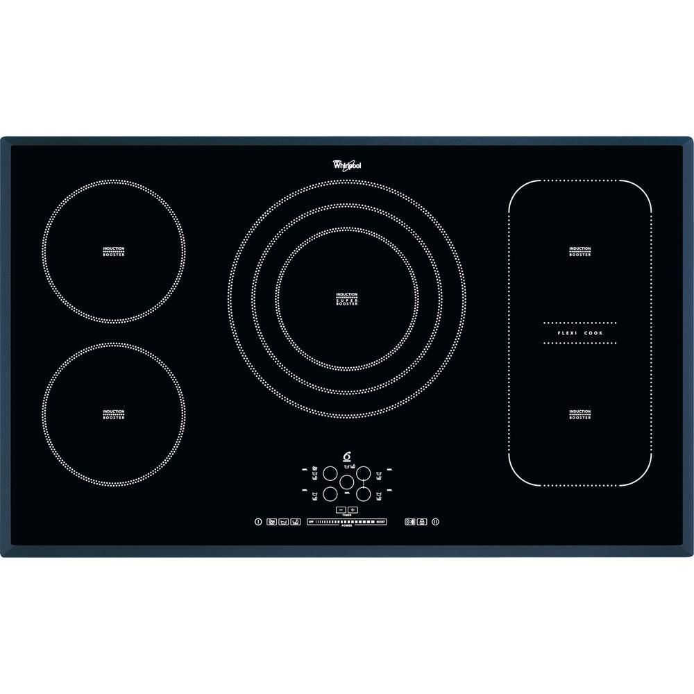 Whirlpool ACM 795/BA Piano Cottura a Induzione 5 Zone 86 cm Nero