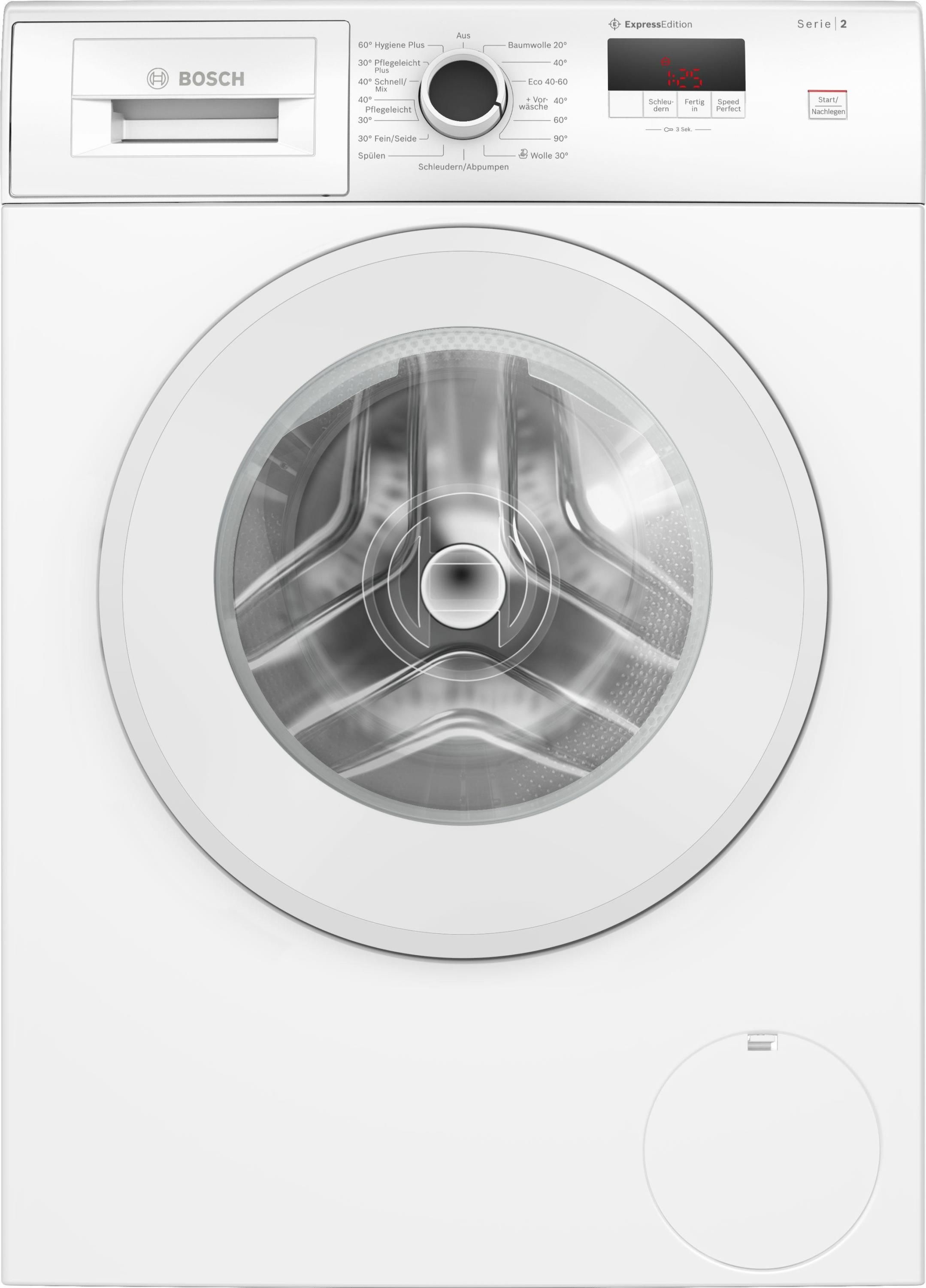 Bosch serie 2 WGE0241H Lavatrice a carica frontale 7Kg 1400 giri classe A 848x598x588 bianco