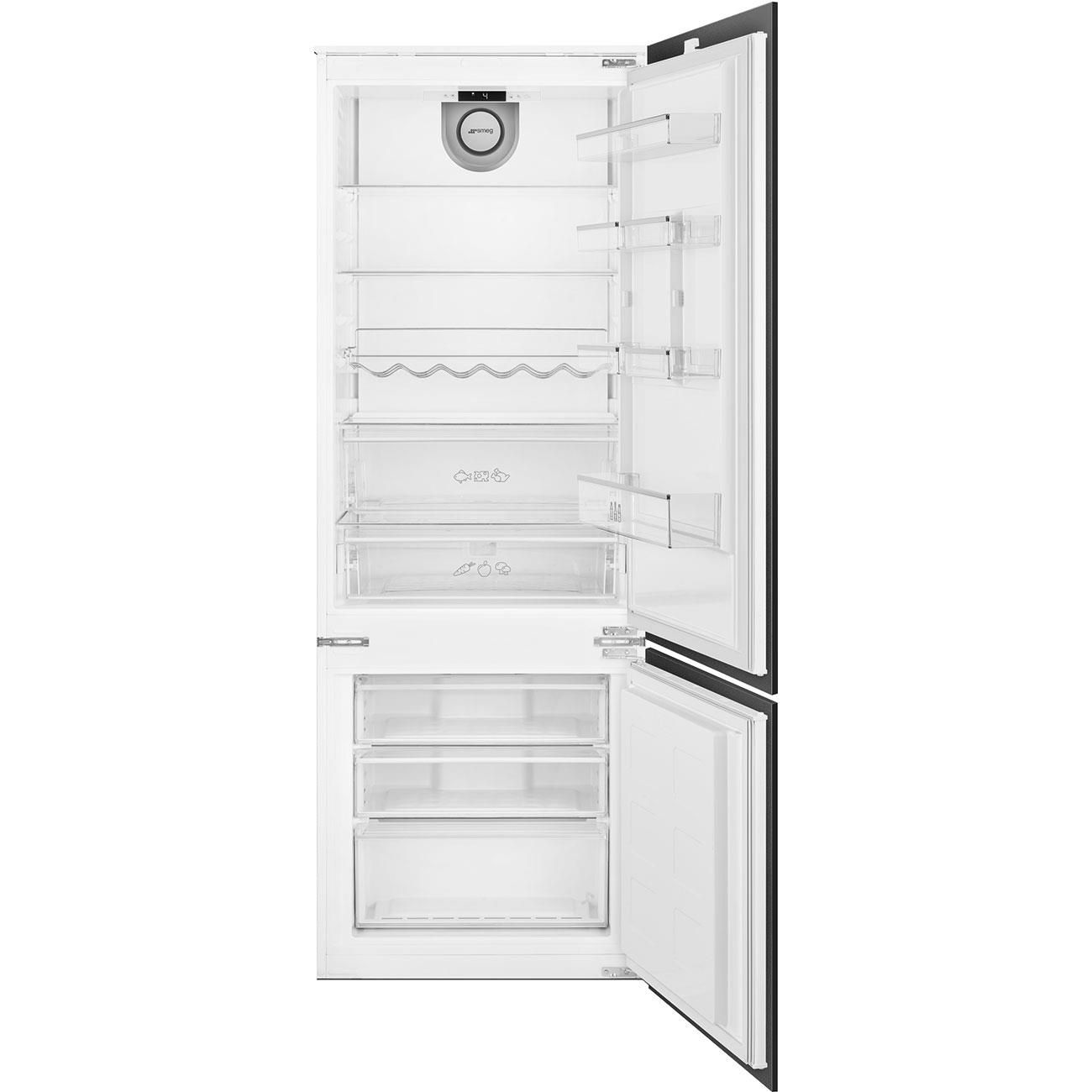 Smeg C475VE Frigorifero da Incasso Combinato 400 litri Classe E 1.94 cm Bianco