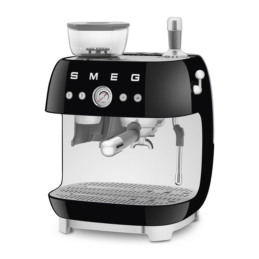 Smeg EGF03BLEU Macchina da Caffe' Espresso con Macina Caffe' Integrato Nero