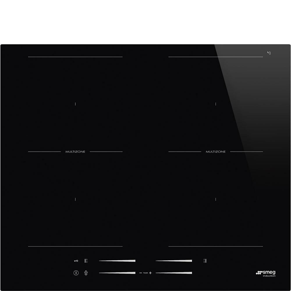 Smeg SI2M7643D Piano Cottura a Induzione 4 Zone 60 cm Nero