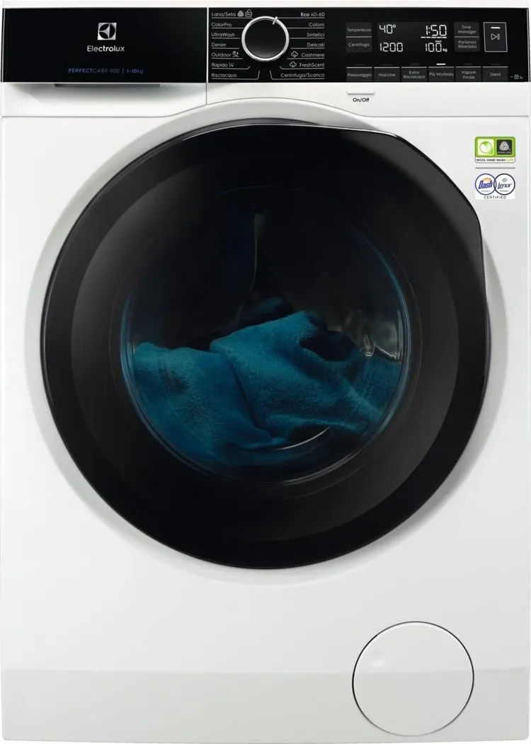 Electrolux EW9F161BF Lavatrice Carica Frontale Color Care Classe energetica A Capacita' di carico 10 Kg Centrifuga 1551 Giri Trattamento vapore SteamSystem