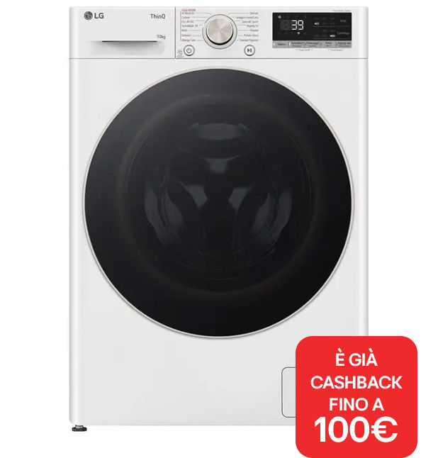 LG F4R7010TSWG Lavatrice Caricamento Frontale 10Kg 1400rpm Bianco