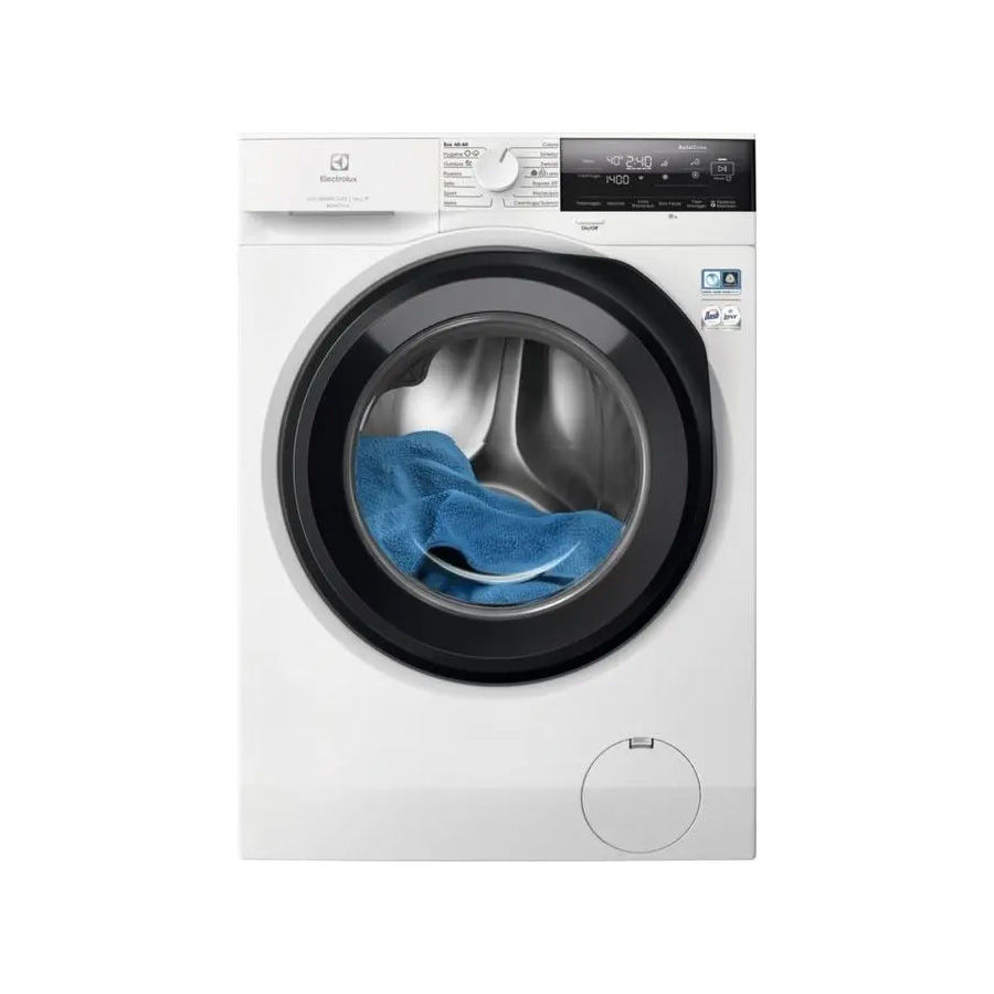 Electrolux Lavatrice Caricamento Frontale 9Kg 1400 Giri Inverter Autodose SensiCare Time Manager