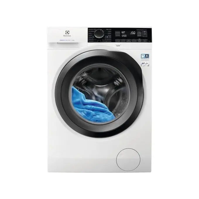 Electrolux EW8F284GREEN Lavatrice caricamento frontale 8 kg Classe A 1400 Giri Profondità 58 cm con motore Inverter colore Bianco
