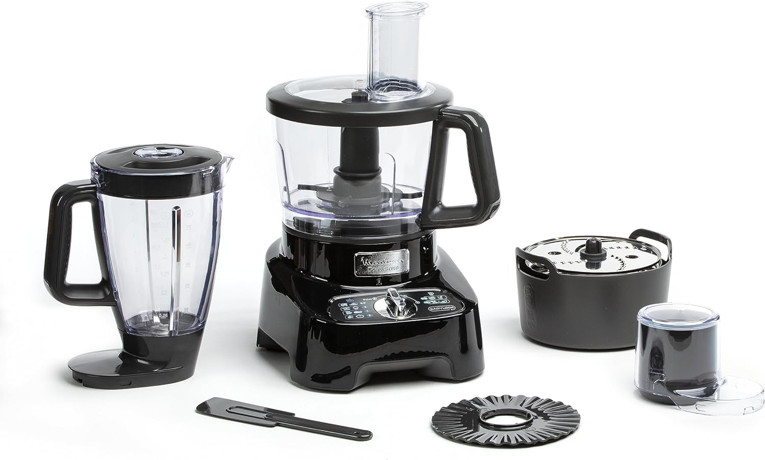 Moulinex FP8218 Double Force Robot da Cucina Multifunzione Lame con Tecnologia PowelixLife Tecnologia Powelix 3 Accessori