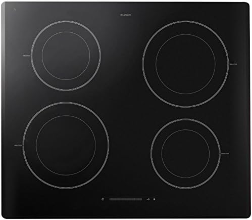ASKO HI 16111 G Piano Cottura a Induzione 4 Zone 9 Livelli di potenza PowerBoost Sistema anti surriscaldamento 60 cm Glass Nero